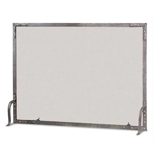 Old World Single Panel Fireplace Screen main