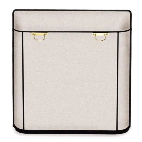 Pilgrim 38Wx37H Matte Black Rumford Spark Guard main