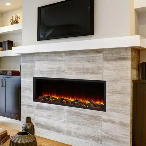 Simplifire 43" Scion Trinity 3-Sided Linear Electric Fireplace