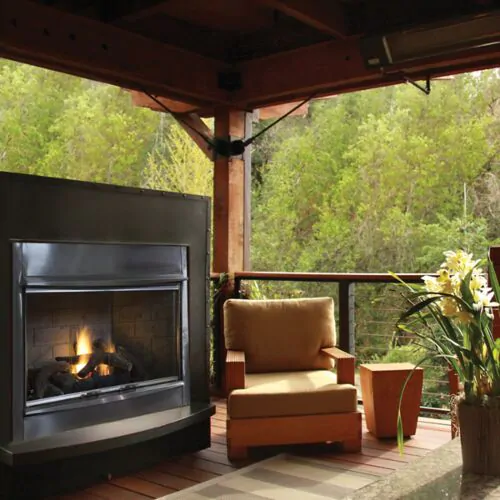 Superior VRE4300 Gas Outdoor Fireplace 42"