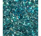 Aqua Marine Tempered Fire Glass Gems