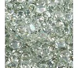 Clear Tempered Fire Glass Gems