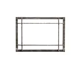 Forged Iron Inset - Rectangle - Distressed Pewter