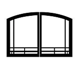 Mission Door - Black