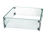 Square Glass Wind Guard 24