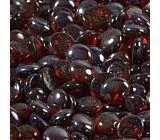 Ruby Tempered Fire Glass Gems