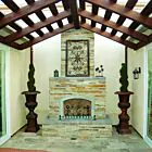 43 Pre cast See Thru Masonry Firebox Kit Wood Burning main