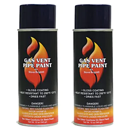 Forrest 64 - E  Series  Gas  Vent  Pipe  Paint Slate Blue (Pack of 2)