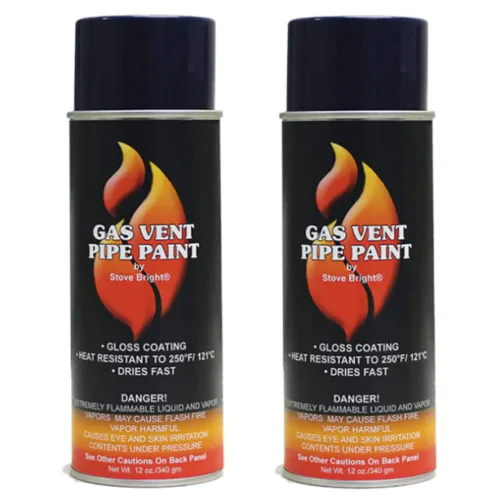 Forrest 64 - E  Series  Gas  Vent  Pipe  Paint Blushstone (Pack of 2)