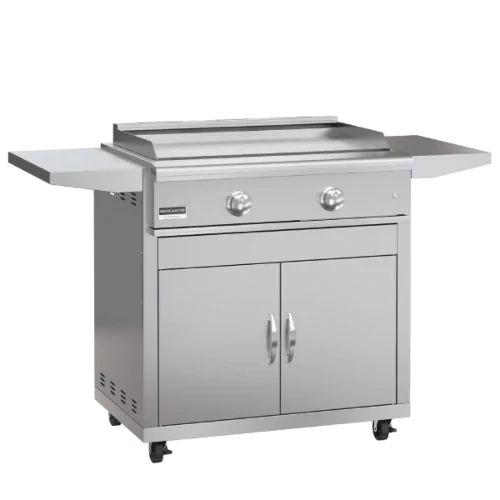 Broilmaster B-Series Griddle 32" On Cart Stainless Gas Grill