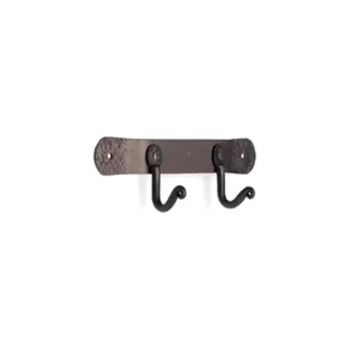 Pilgrim Black Iron Fireplace Tool Hooks Two Hooks main