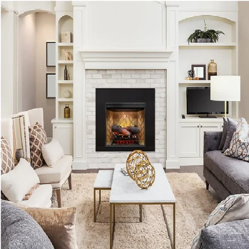 Dimplex Revillusion 24" Built-In Electric Firebox - Weathered Concrete