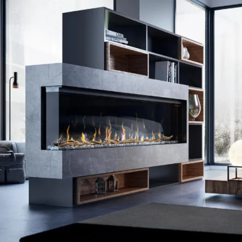 Dimplex IgniteXL Bold 74" Built-in Linear Electric Fireplace