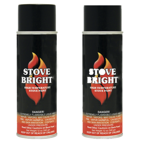 Forrest Stove Bright Aerosol Pewter (Pack of 2)