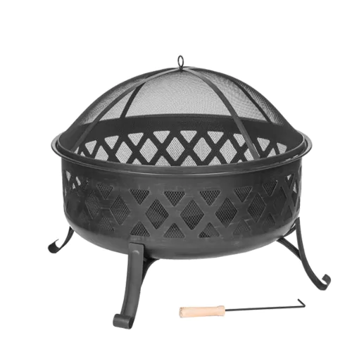 Dagan Fire Pit - Black - Diamond