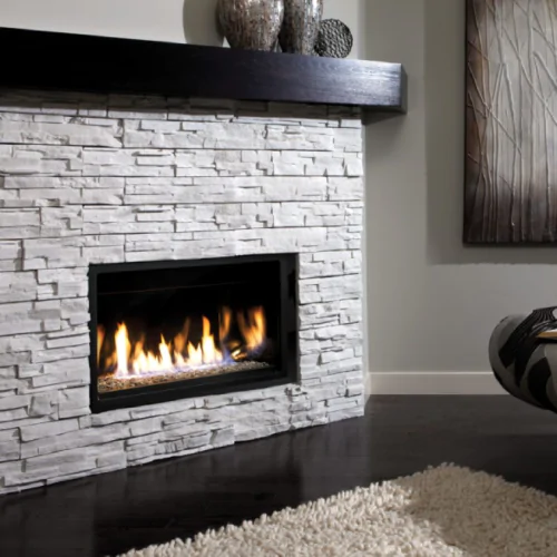 Kingsman ZCVRB3622 Zero Clearance Clean View Direct Vent Gas Fireplace - 36" Wide