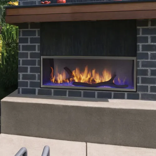 Heat & Glo Lanai Outdoor Single-Sided Linear Fireplace - 48"