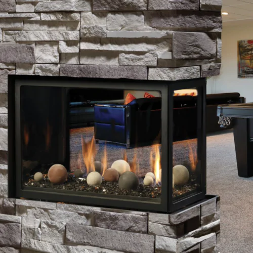 Kingsman MCVP42 Zero Clearance Direct Vent Gas Fireplace - 42"
