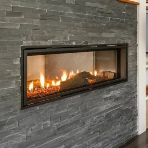 Heat & Glo Mezzo 60 60"See-Through Multi-Sided Direct Vent Fireplace