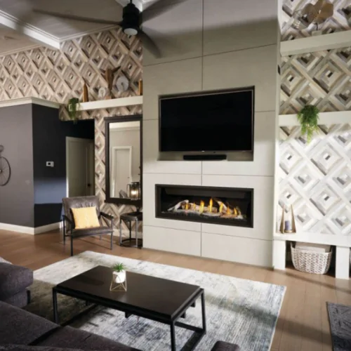 Napoleon Ascent Linear Premium Direct Vent Fireplaces - 56"