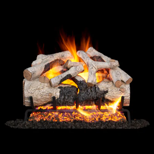 Peterson Real Fyre Burnt Aspen ANSI Vented Gas Log Set