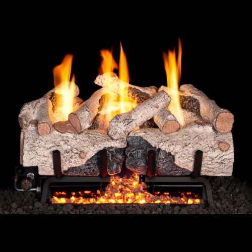 Peterson Real Fyre Charred Alpine Birch Ventless Gas Log Set