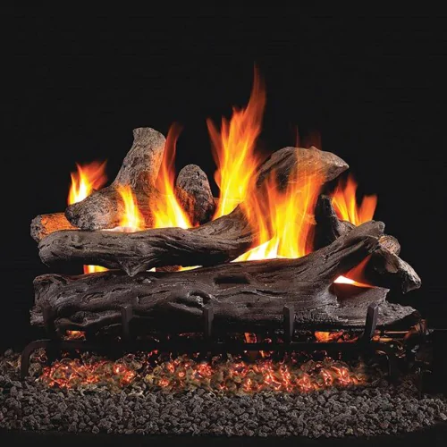 Peterson Real Fyre Coastal Driftwood See-Through Vented Gas Log Set