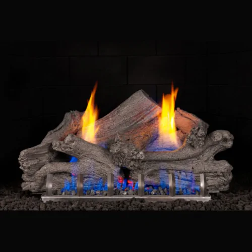 Peterson Real Fyre Driftwood Outdoor Ventless Gas Log Set