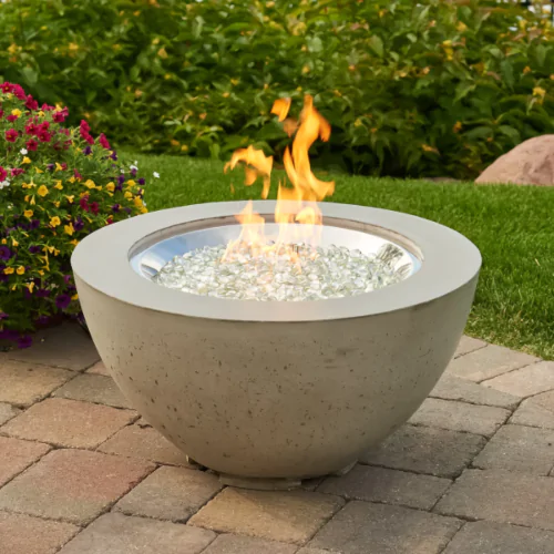 The Outdoor GreatRoom Company Cove Round Gas Fire Pit Bowl - 29" (Direct Spark Ignition NG/LP)