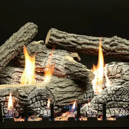 Empire Super Stacked Wildwood Ventless Gas Log Set