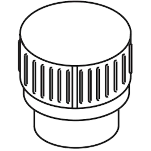 8" Hi-Temp Wood-Burning Chimney Lengths and Fittings - 8" Inner Diam. - 12 3/8" Outer Diam