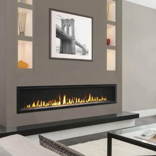 Superior DRL6084 84" Direct Vent Linear Gas Fireplace