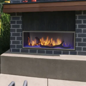 Heat & Glo Lanai Outdoor Single-Sided Linear Fireplace - 48"