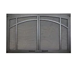 Arched Screen Door - Textured Iron