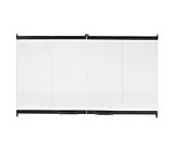 Original Bi-fold Glass Doors with Black Trim