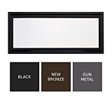 Non-Operable - Clean Face Trim - Black