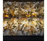 Tumbled Glass Ember Bed