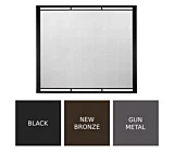 Non-Operable - Firescreen - Black