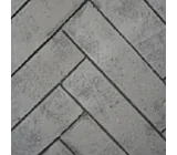 Liner - Whitewashed Herringbone Brick
