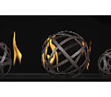 Wrought Iron Globe Kit