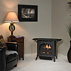 Empire Spirit Stove Ventless Cast Iron with Burner and Log Set  - Small Deluxe