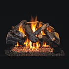 Peterson Real Fyre Charred Majestic Oak Vented Gas Log Set