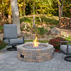 The Outdoor GreatRoom Company Bronson Collection - Round/Square Gas Fire Pit Kit